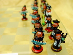murano glass chessgame Askenazi/Sephardity